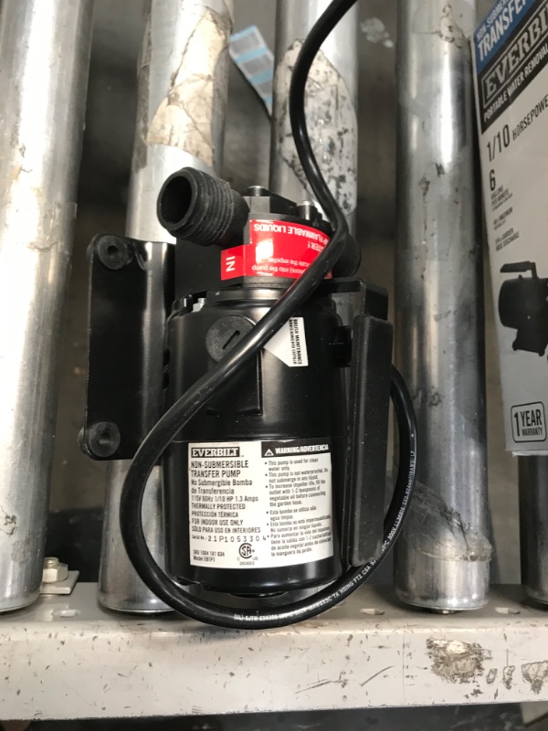Photo 1 of 1/10 HP Non-Submersible Self-Priming Transfer Pump