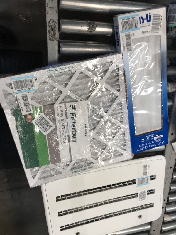Photo 1 of 3 pack Thin-Lite DIST746NS Fluorescent Light,  Norcold 621156BW VENT DOOR ASSY Gray, Filterbuy 18x18x1 Air Filter MERV 8 Dust Defense (4-Pack), and Pleated HVAC AC Furnace Air Filters Replacement (Actual Size: 17.50 x 17.50 x 0.75 Inches)