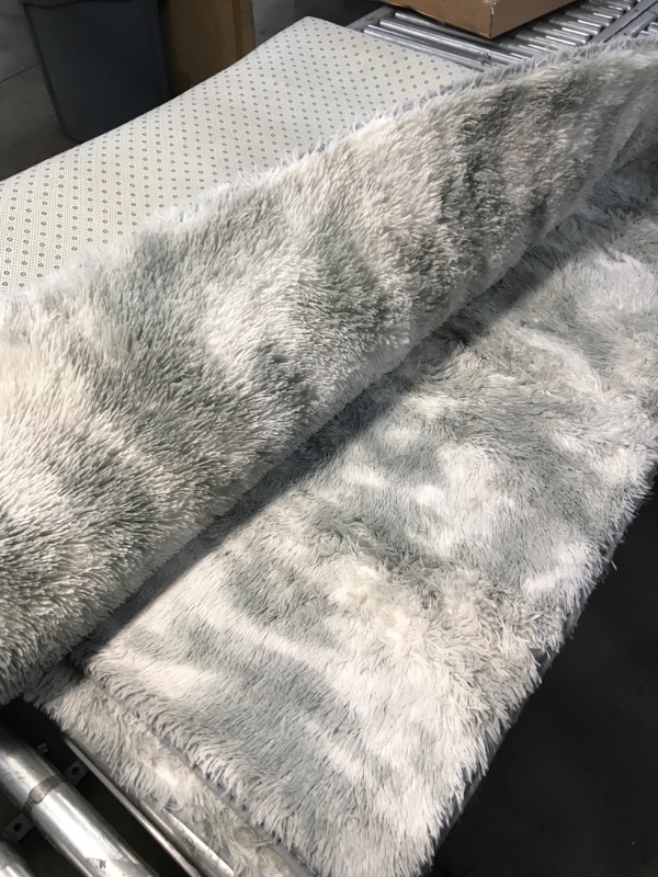 Photo 1 of 12'x20' grey shag area rug 