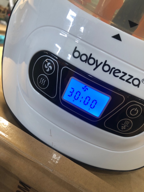 Photo 3 of Baby Brezza Baby Bottle Sterilizer and Dryer Machine – Electric Steam Sterilization - Universal Fit - Pacifiers, Glass, Plastic, and Newborn Feeding Bottles