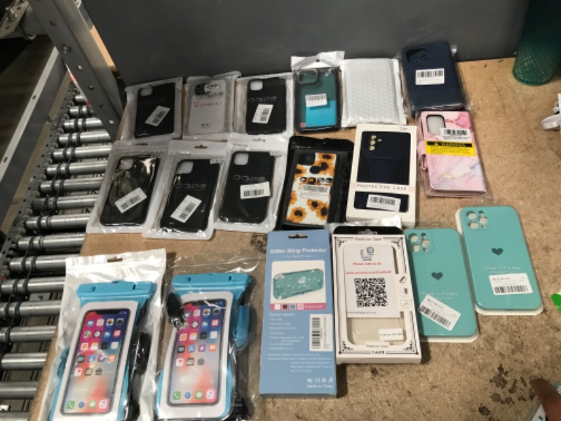 Photo 1 of 19 ASSORTED CELLPHONE ACCESSORIES BUNDLE