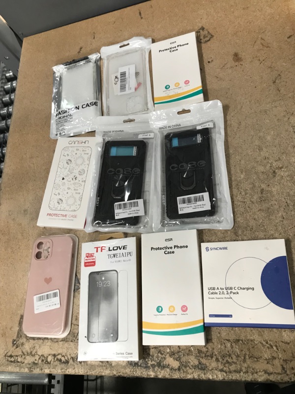 Photo 1 of 10 ASSORTED CELLPHONE ACCESSORIES BUNDLE