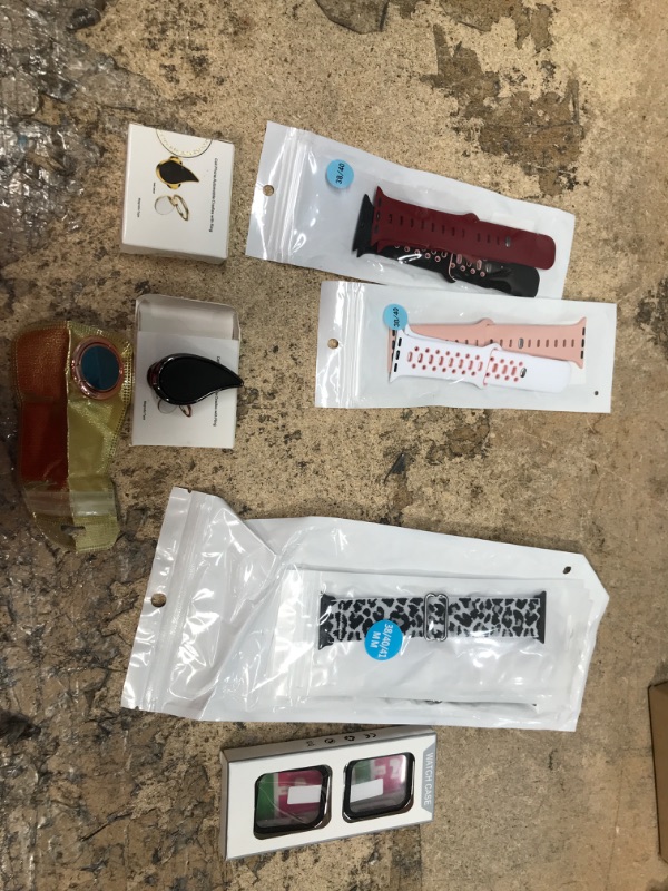 Photo 1 of (Bundle) Apple watch accessories wrist bands 38-41 and magnets for car  