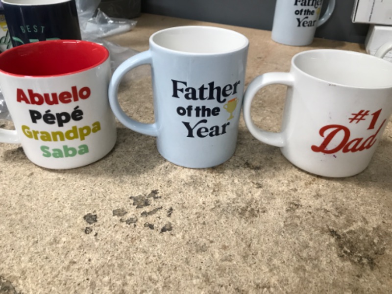 Photo 1 of 3PK-DAD/GRANDPA APPRECIATION MUGS (STYLES VARY)

