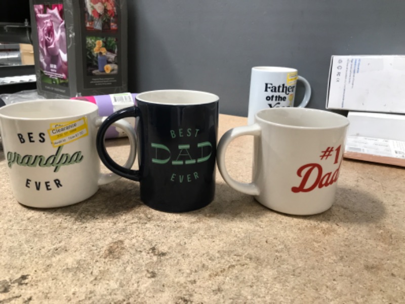 Photo 1 of 3PK-DAD/GRANDPA APPRECIATION MUGS (STYLES VARY)
