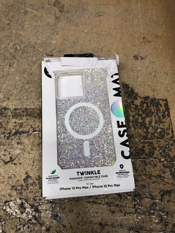 Photo 2 of Case-Mate Apple iPhone 13 Pro Max/iPhone 12 Pro Max Case with MagSafe - Twinkle Stardust