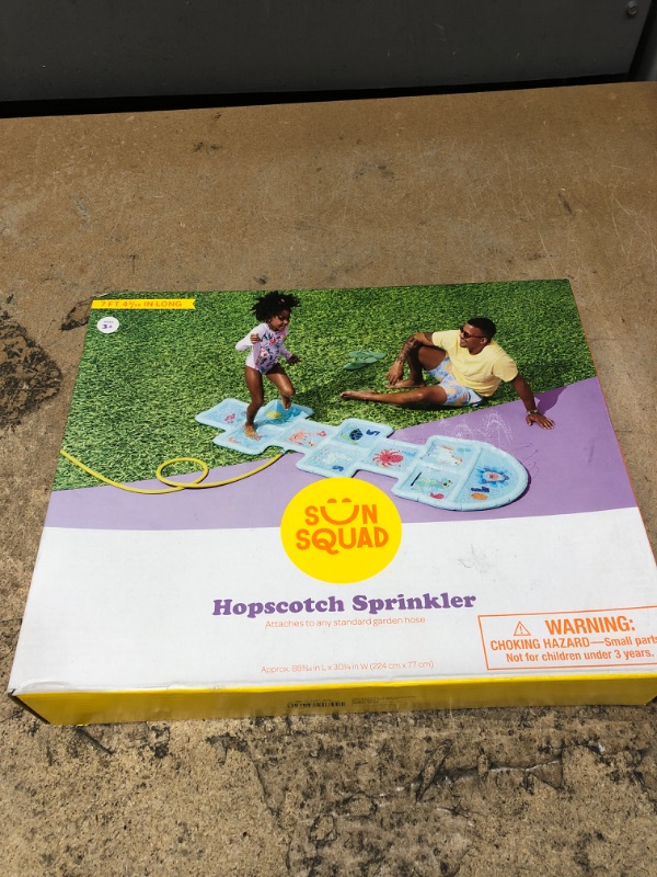 Photo 1 of Backyard Play Hopscotch Sprinkler - Sun Squad
