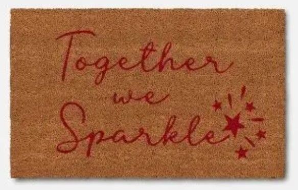Photo 1 of 1'6"x2'6" 'Welcome Friends' Door Mat - Threshold™


