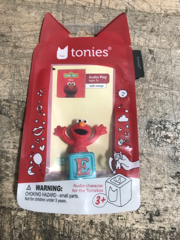 Photo 2 of Tonies Sesame Street Elmo Audio Play Figurine