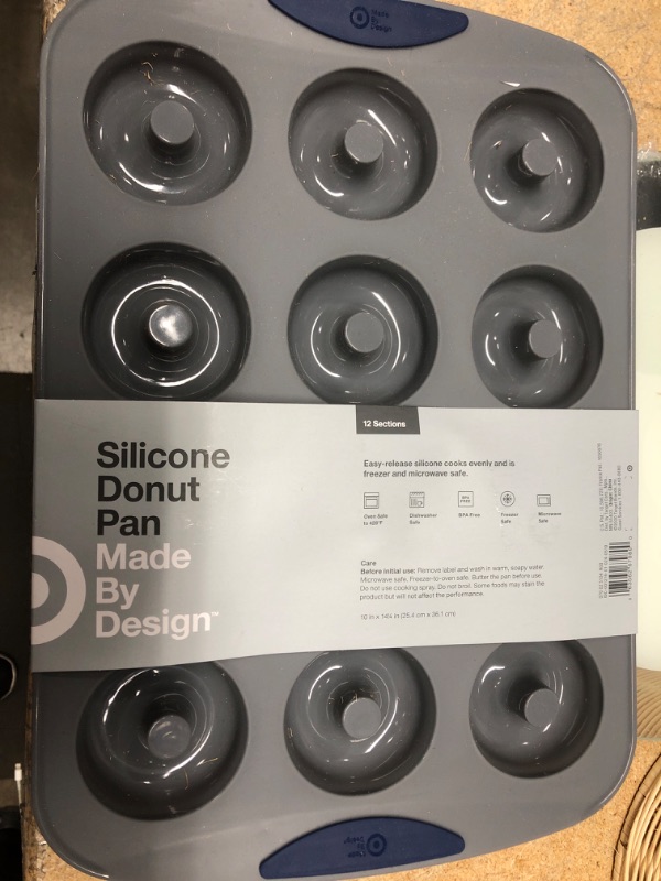 Photo 1 of 12ct Silicone Donut Pan - Made by Design