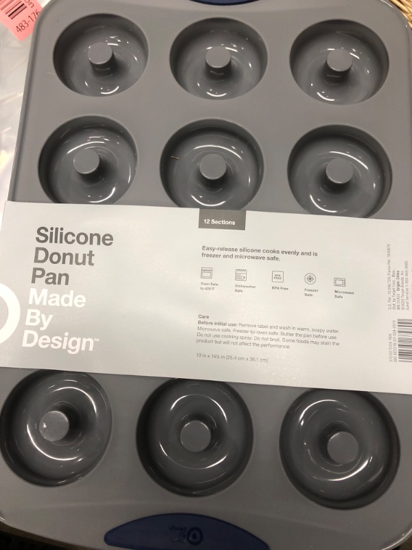 Photo 2 of 12ct Silicone Donut Pan - Made by Design