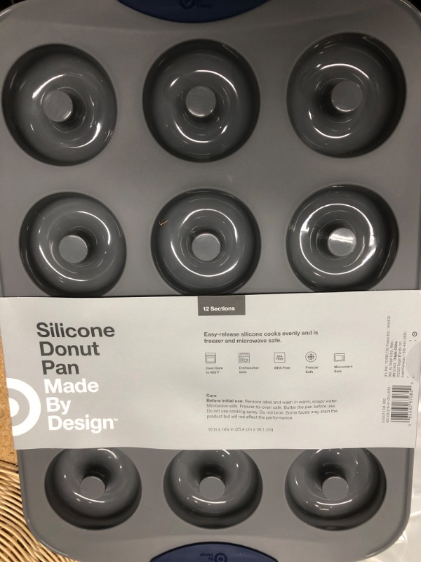 Photo 1 of 12ct Silicone Donut Pan - Made by Design