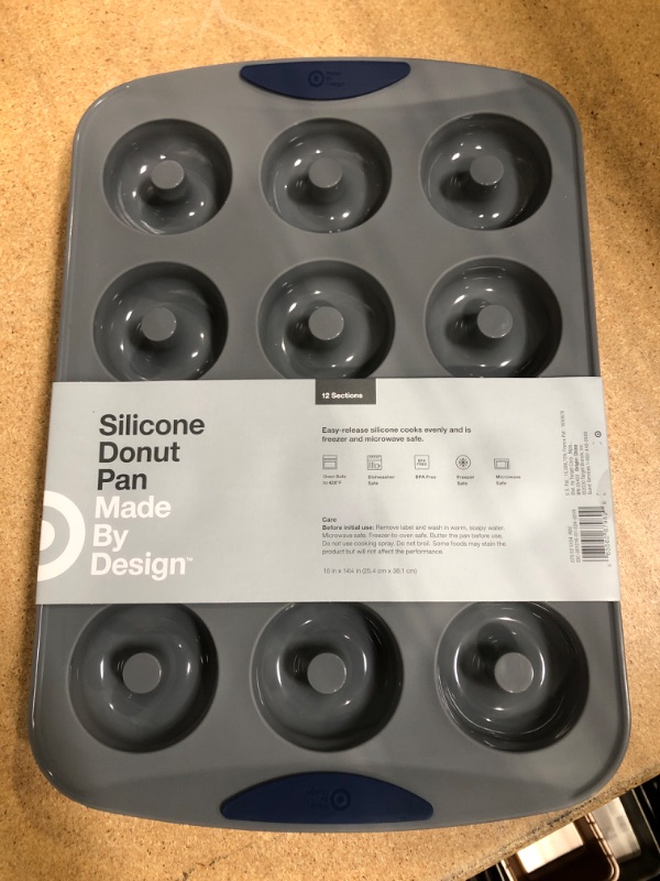 Photo 2 of 12ct Silicone Donut Pan - Made by Design - Lot of 2