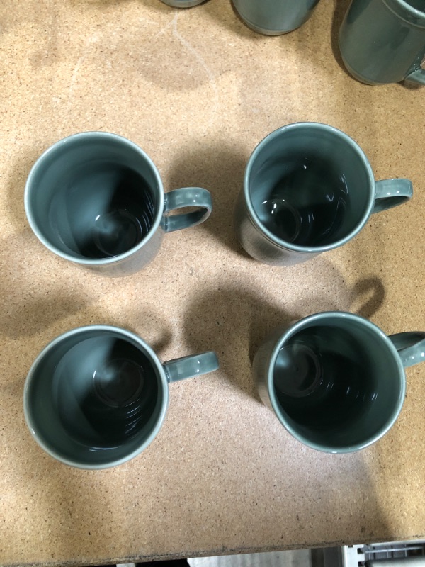 Photo 3 of 15oz Porcelain Courtland Mug - Threshold™ - Set of 4