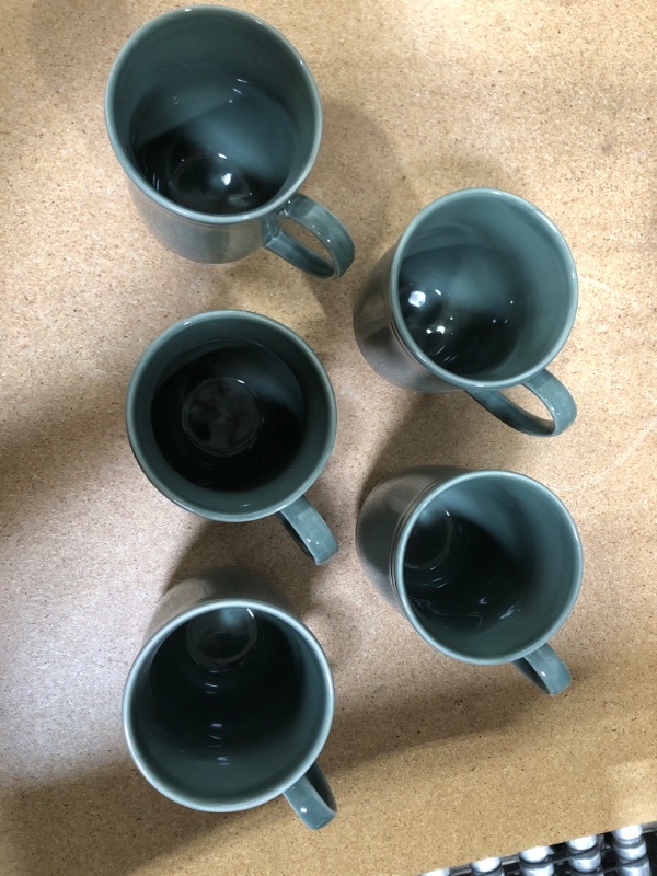 Photo 3 of 15oz Porcelain Courtland Mug - Threshold™ - Set of 5