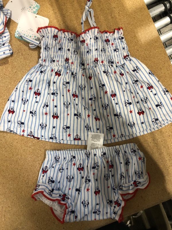 Photo 1 of Baby Girls' 2pc Disney Minnie Mouse Top and Bottom Set Size Newborn 