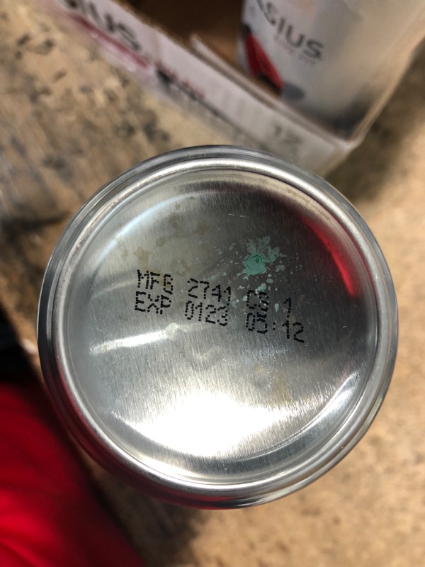 Photo 1 of *EXPIRE Jan 2023*
CELSIUS Sparkling Wild Berry, Functional Essential Energy Drink 12 Fl Oz (Pack of 12) 