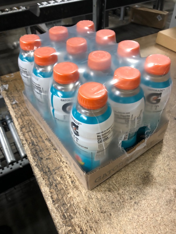 Photo 1 of *EXPIRE Apr 2023*
Gatorade Fit Electrolyte Beverage, Healthy Real Hydration, Tropical Mango, 16.9.oz Bottles (12 Pack)