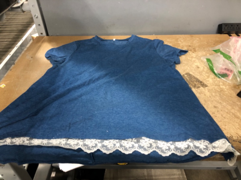 Photo 1 of 16W WOMENS BLUE T-SHIRT 