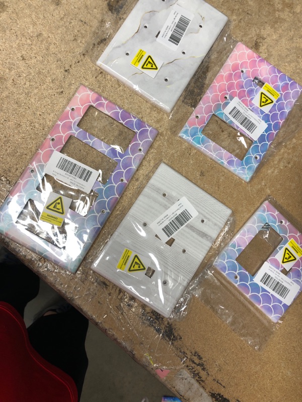 Photo 1 of **NEW**  Bundle of 5 Light Switches- Different Designs and Colors