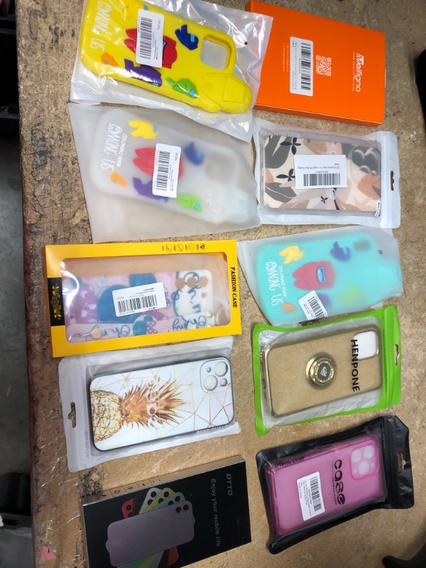 Photo 1 of **NEW** Bundle of 10 Miscellaneous Phone Cases