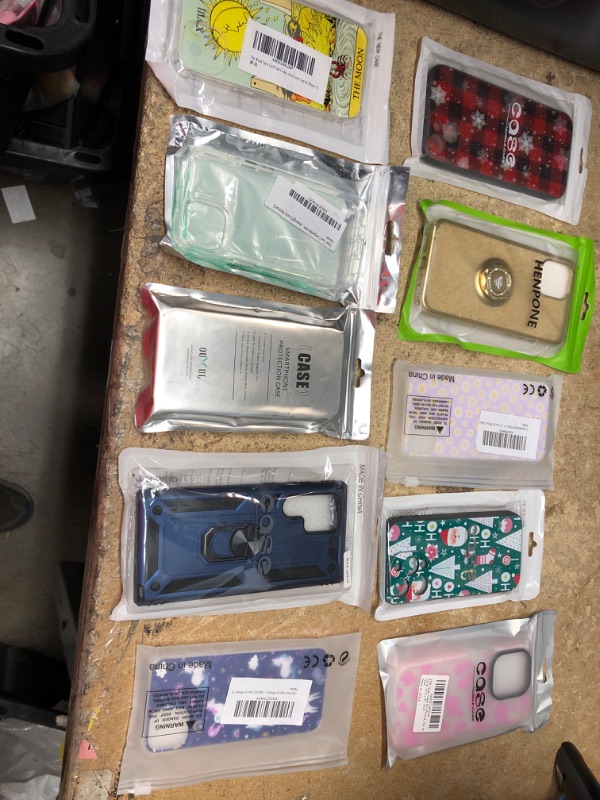 Photo 1 of **NEW** Bundle of 10 Miscellaneous Phone Cases