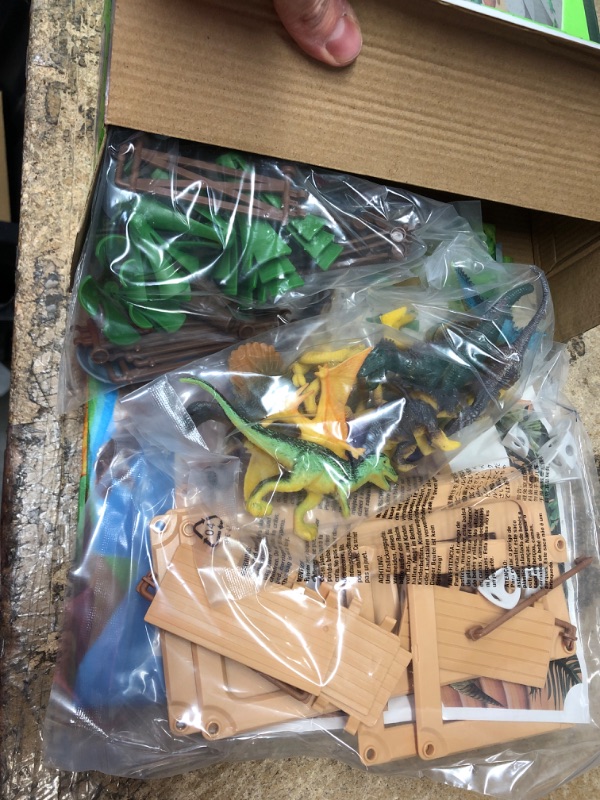 Photo 2 of **NEW**  Since Buying Dinosaur Toys for Your Kids, Why not Choose a Complete Funny Dinosaur Kingdom and World? A Better Gift Option for Boys Girls Ages 3 4 5 6 7 8