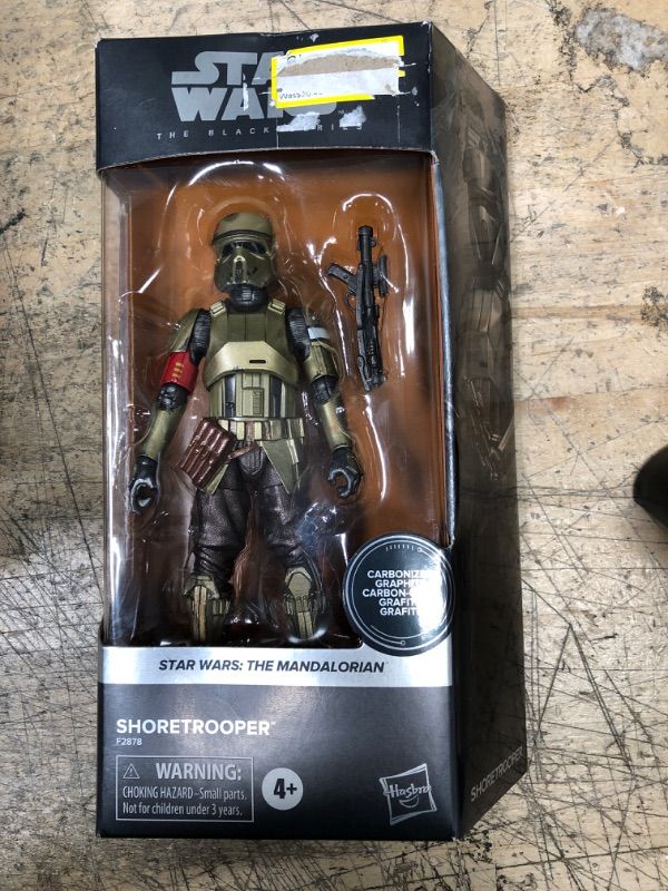 Photo 2 of **SEE NOTES**
Star Wars The Black Series Carbonized Collection Shoretrooper (Target Exclusive)