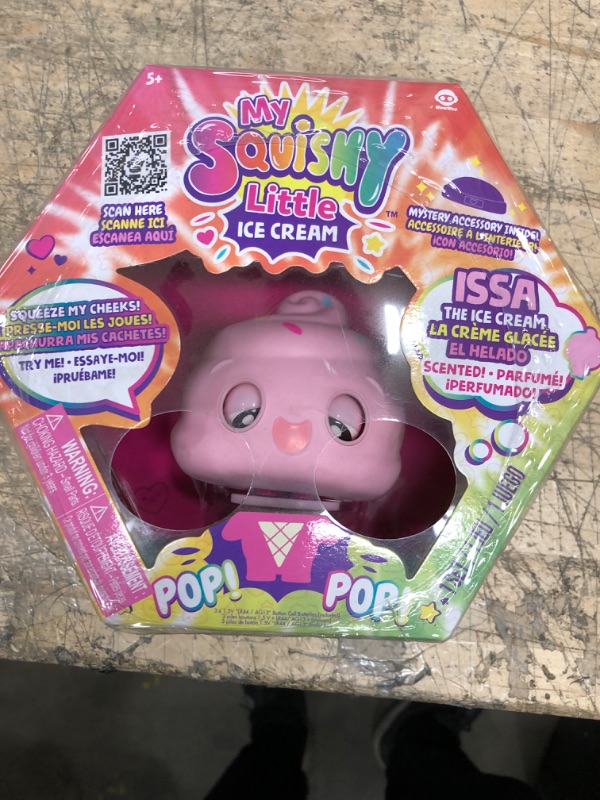 Photo 2 of My Squishy Little Ice Cream – Interactive Doll Collectible with Accessories – ISSA