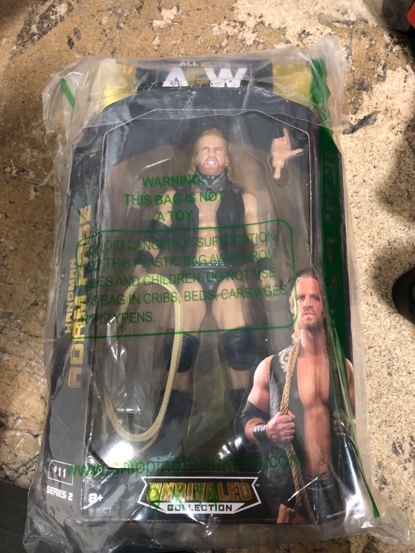 Photo 2 of AEW All Elite Wrestling Unrivaled Collection “Hangman” Adam Page - 6.5-Inch Action Figure, Multicolor