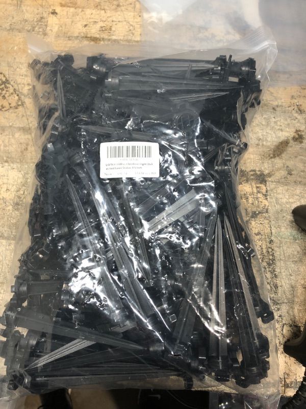 Photo 1 of LYDTICK 150 Pack Christmas Light Stakes for C7 C9 Christmas Lights Outdoor, 5 inch Xmas Yard Stakes for Lights Universal Ground Stakes for Outside Holiday on Garden Lawn Patio Path Walkway