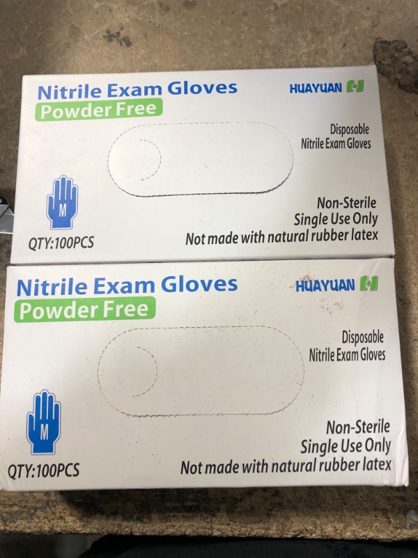 Photo 2 of  Non-Sterile Powder Free Nitrile Laboratory Gloves, Small, 100/Box, 1000/CS
