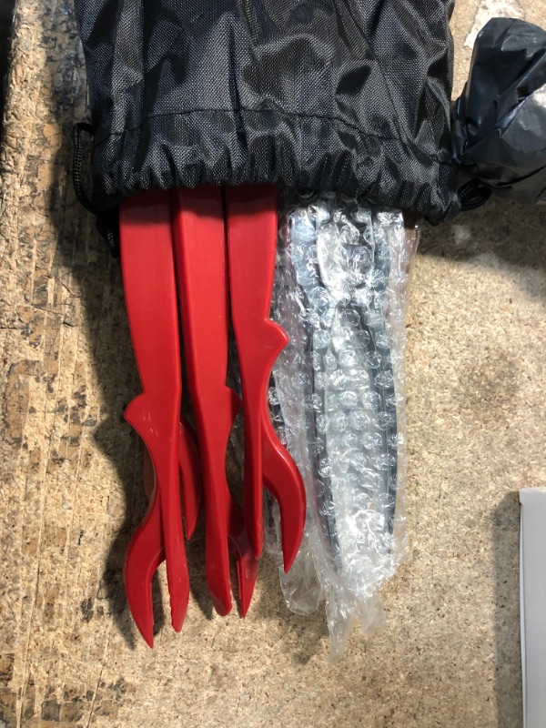 Photo 2 of 14PCS Seafood Tools Set includes 2 Crab Crackers, 4 Lobster Shellers, 4 Crab Leg Forks,1Seafood Scissors,1Bottle Ppener, 1Oyster Knife and Storage Bag - Nut Cracker Set