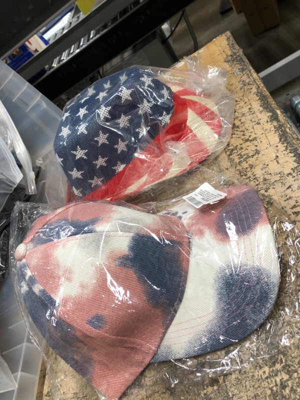 Photo 1 of Hat Bundle Red White and Blue 