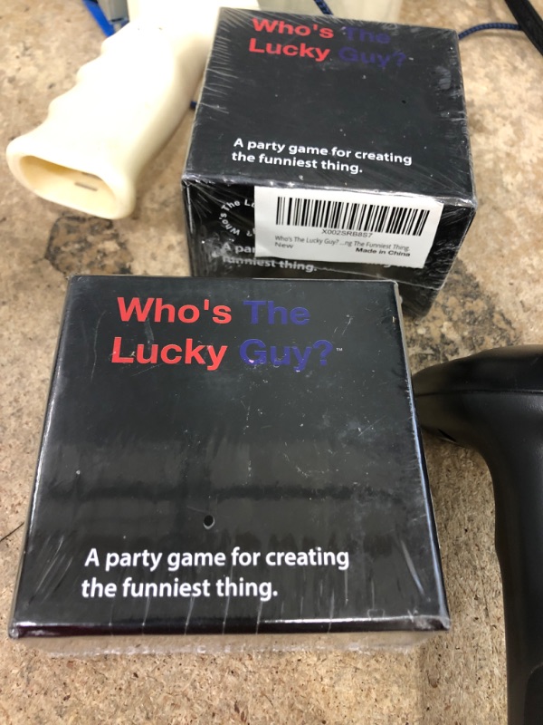 Photo 2 of (PACK OF 2) Who’s The Lucky Guy? Card Game for Adults – A Party Game for Creating The Funniest Thing.