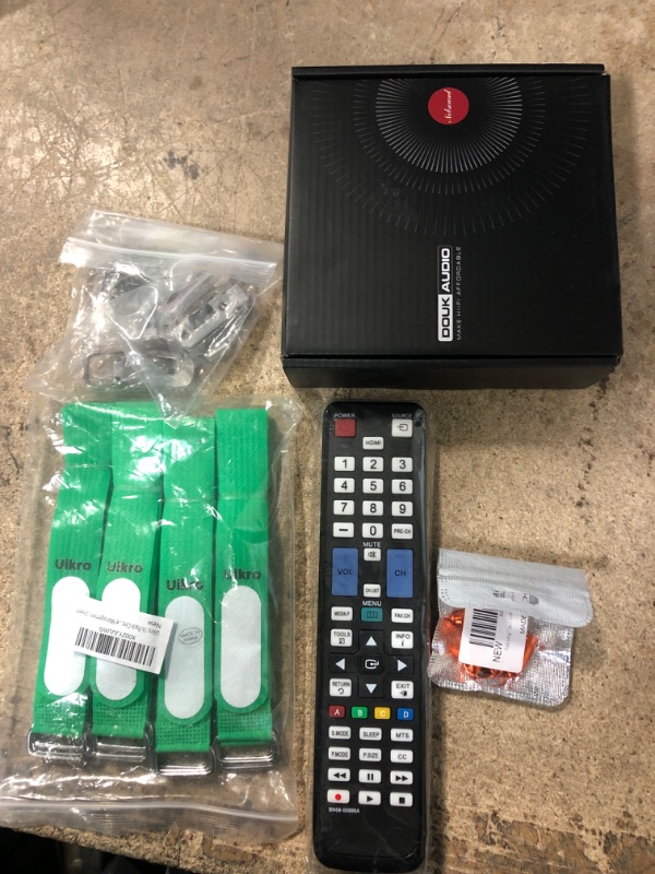 Photo 2 of 10 assorted items REDGOOSE 20PCS Lever Wire Connectors,mcro max 4 pcs, light switch cover ( sunflowers), remote for tv, douk audio, uikro 16 pack, intex, and misc.