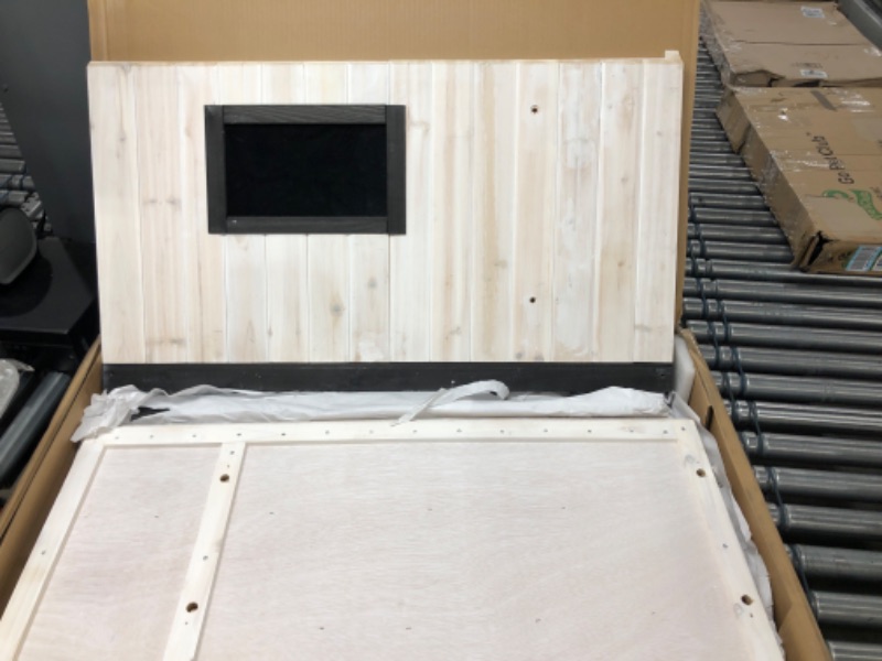 Photo 1 of A4pet Outdoor Dog House, Sun Protection Dog Houses for Small Medium Large Sized Dogs, Weatherproof Dog House with Slide Out Floor for Easy Cleaning 36.5"L x 25.5"W x 35"H Modern