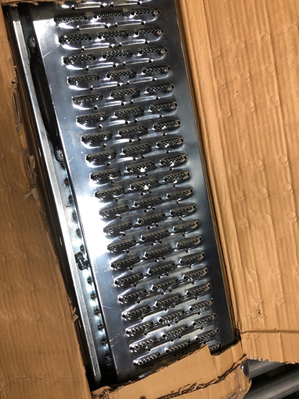 Photo 2 of Loading Ramps- Steel Ramp Set for ATVs, Motorcycles, Mowers, Carts & More- Use with Pickup Trucks & Trailers- 1200lb Combined Capacity by Stalwart, Silver