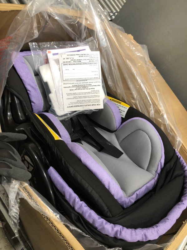 Photo 1 of Baby Trend Secure Snap Tech 35 Infant Car Seat, Lavender Ice 16.5x16.25x28.5 Inch (Pack of 1)
