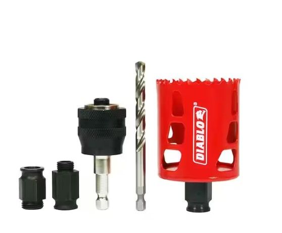 Photo 1 of 2 in. Bi-Metal Hole Saw with SnapLock Plus Mandrel System
