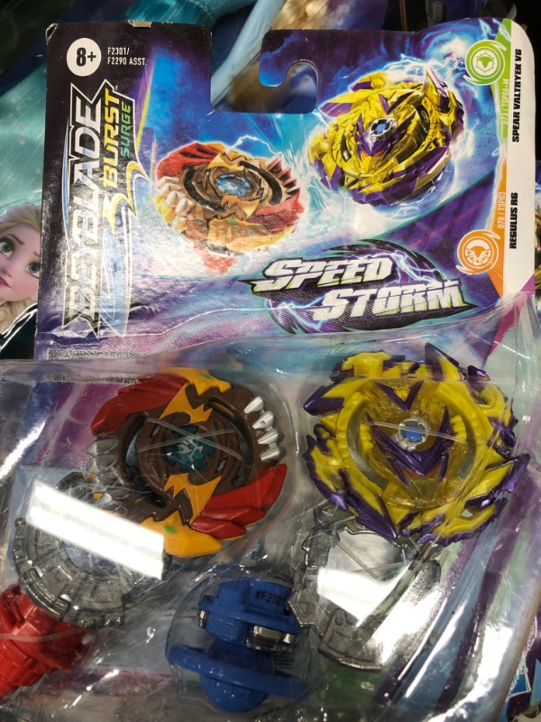 Photo 1 of Beyblade Burst Surge Speedstorm World Spryzen S6 & Betromoth B6 Dual Pack

