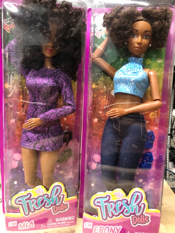 Photo 2 of 2 BARBIES Fresh Dolls - Mia AND EBONY
