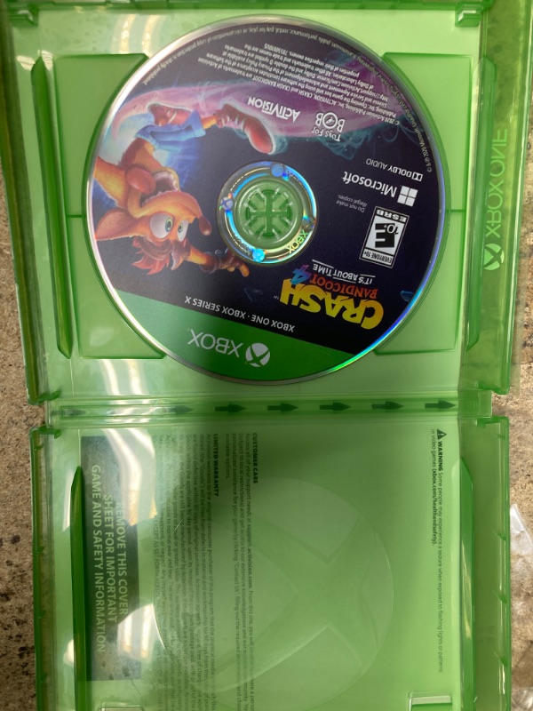 Photo 2 of ***BRAND NEW , OPENED TO VERIFY GAME***
Crash Bandicoot 4:  About Time - Xbox One/Series X