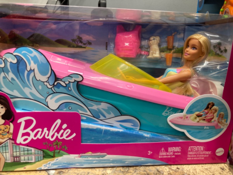 Photo 2 of ?Barbie Doll & Boat Playset
