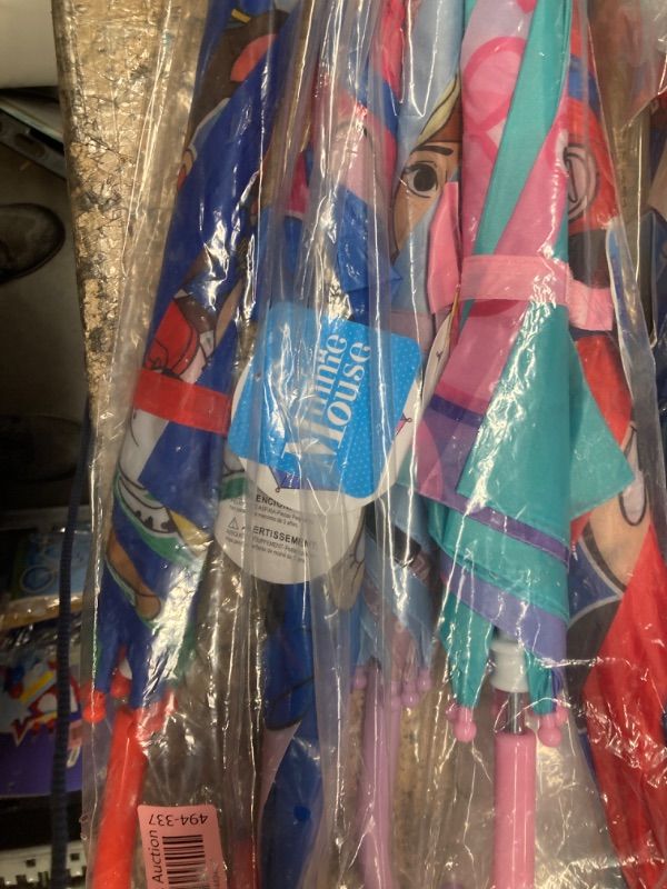 Photo 1 of **DESIGNS VARY AND MAY BE DIFFERENT FROM STOCK PHOTO**
Kids Umbrella for Kids 4 and up (5 UMBRELLAS)