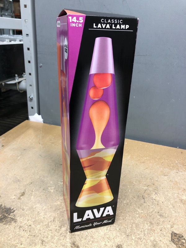 Photo 2 of 14.5 Majesty Lava Lamp Purple - LAVA