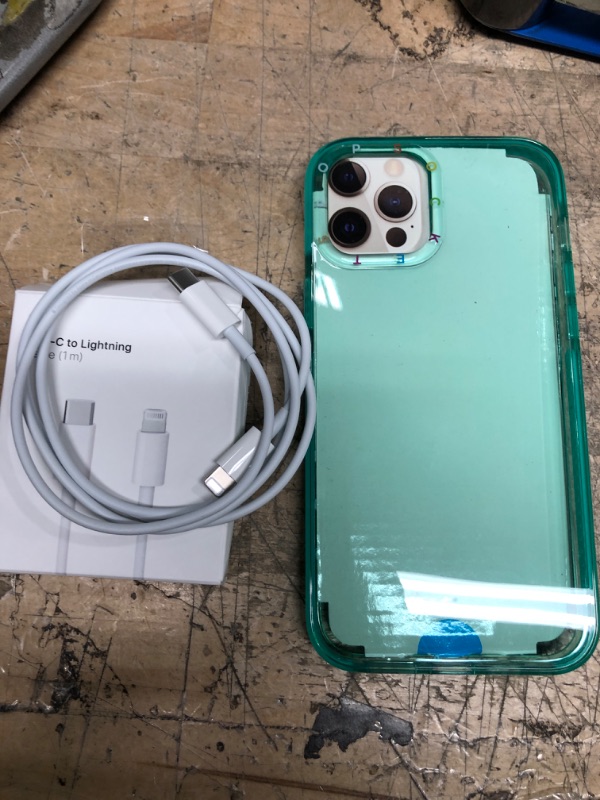 Photo 2 of Apple USB-C to Lightning Cable (1m)
AND 
IPHONE 12 PRO MAX CASE