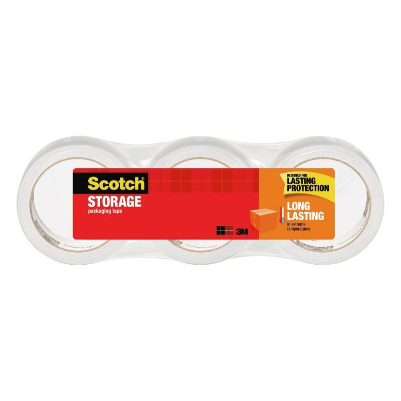 Photo 1 of 2pack 
Scotch 3pk Storage Packaging Tape 1.88" x 38yd

