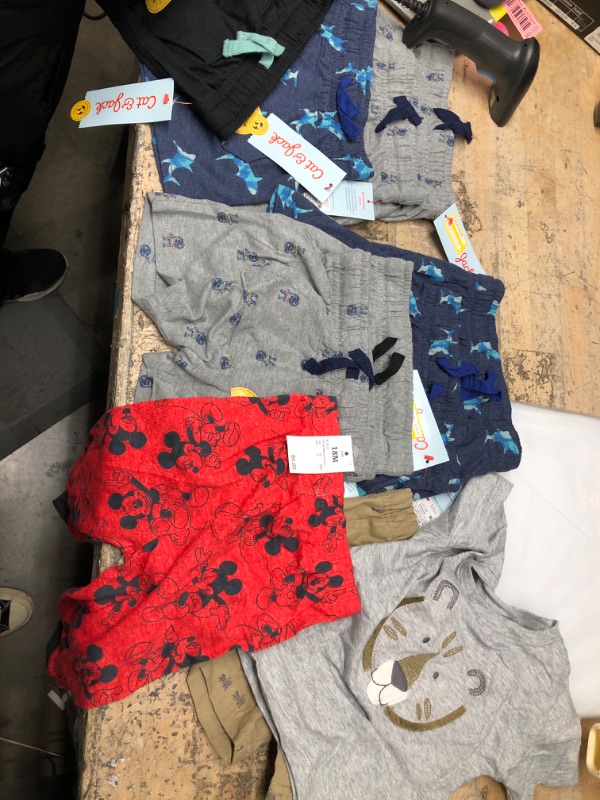 Photo 1 of 4 cat and jack clothing for toddlers shorts size 18 months and 4 pair od shorts size 18 months   and one short outfit  18 months 1 pair of pajama pants size 18 months 