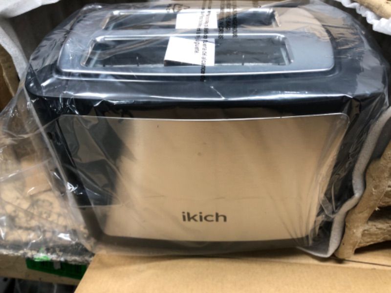 Photo 3 of IKICH Toaster 2 Slice, 9 Settings Toasters, LCD Screen Stainless Steel Toaster, Wide Slot, Cancel/Bagel/Defrost/Reheat Function, Removal Crumb Tray
